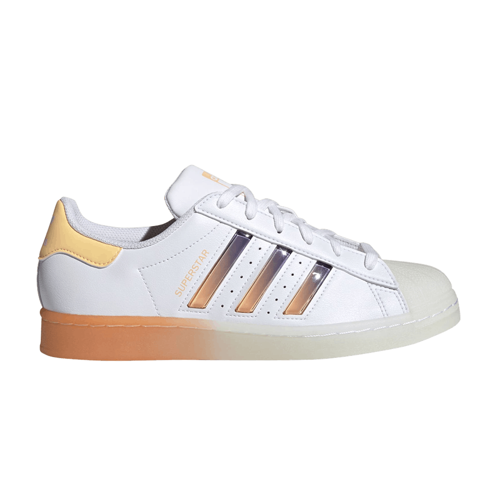 Adidas Wmns Superstar 'White Acid Orange'