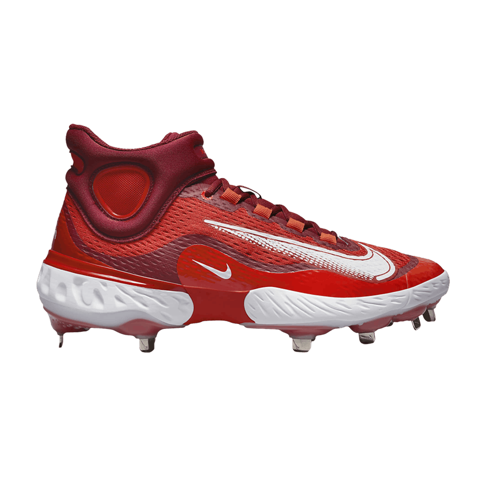 Alpha Huarache Elite 4 Mid 'University Red White'