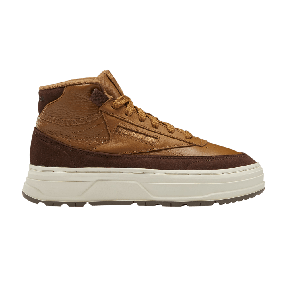 Reebok Wmns Club C Geo Mid 'Wild Brown'