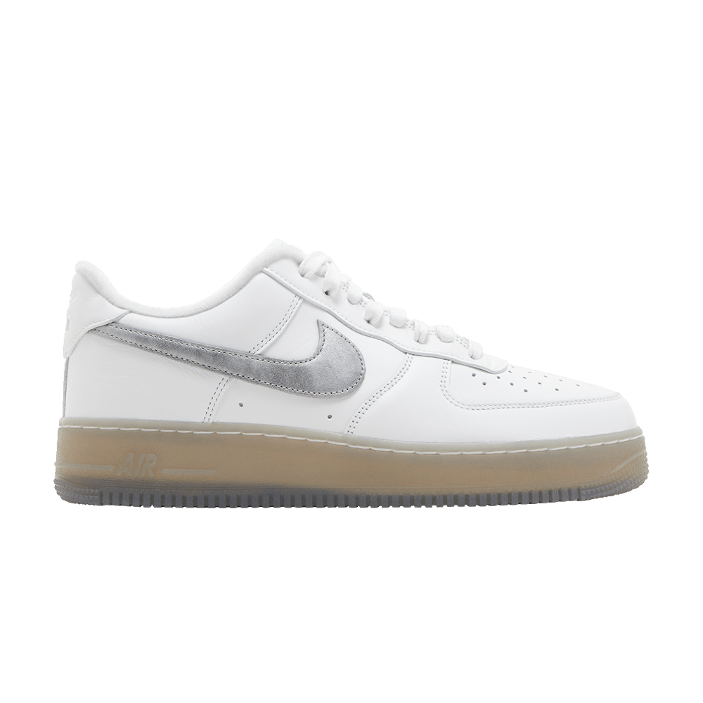 Nike Air Force 1 '07 Premium 'White Metallic Silver'