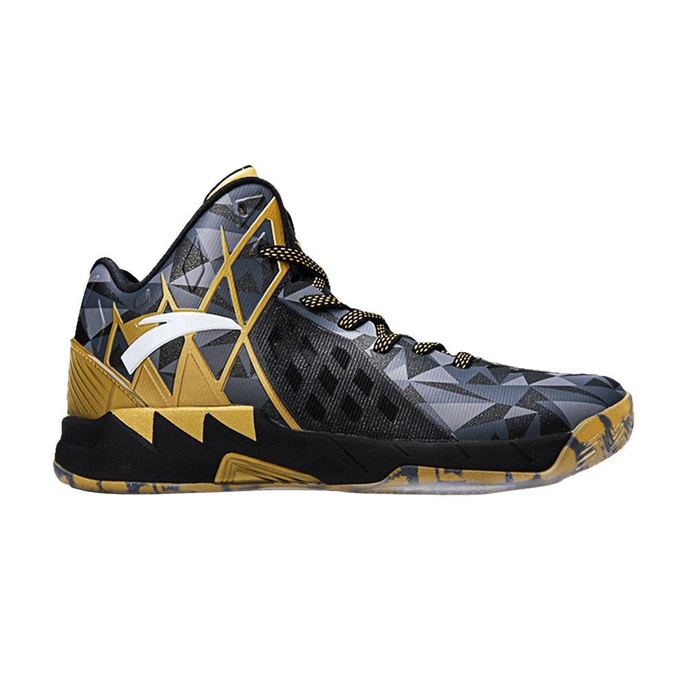 Pre-owned Anta Kt1 'obsidian' In Black