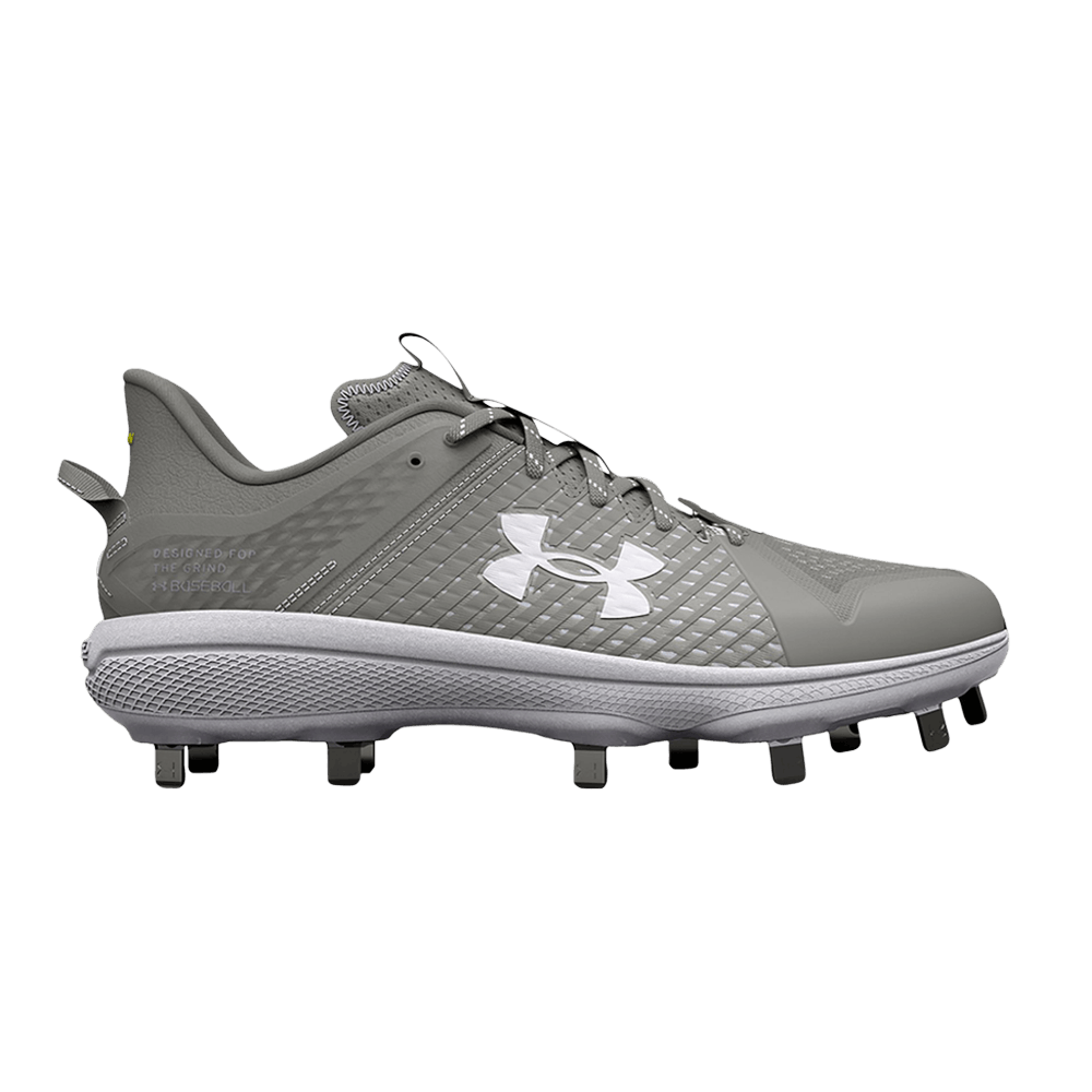 Pre-owned Under Armour Yard Low Mt 'grey White'
