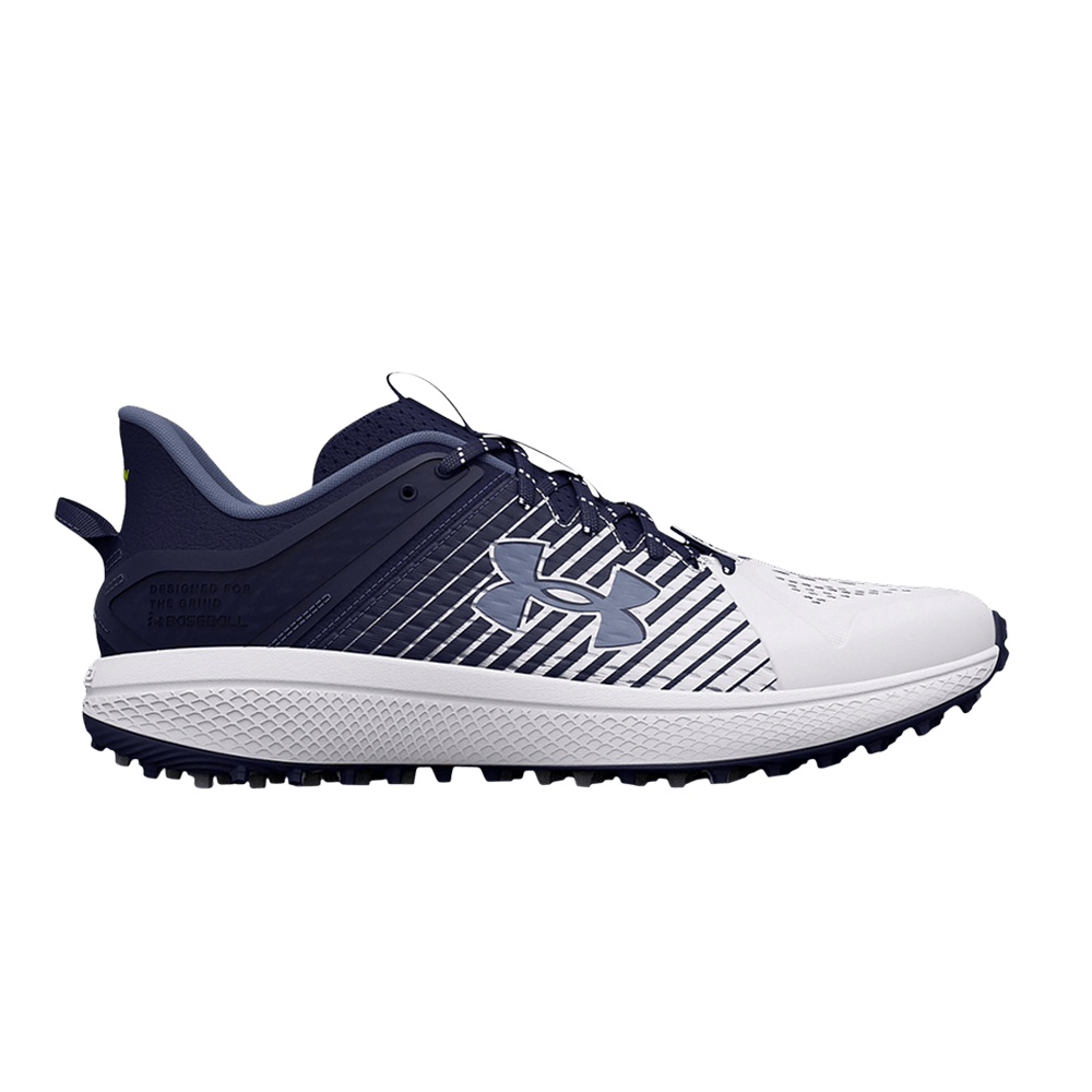 Pre-owned Under Armour Yard Tf 'midnight Navy White' In Blue