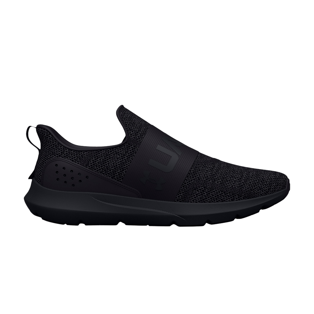 Pre-owned Under Armour Surge 3 Slip 'triple Black'
