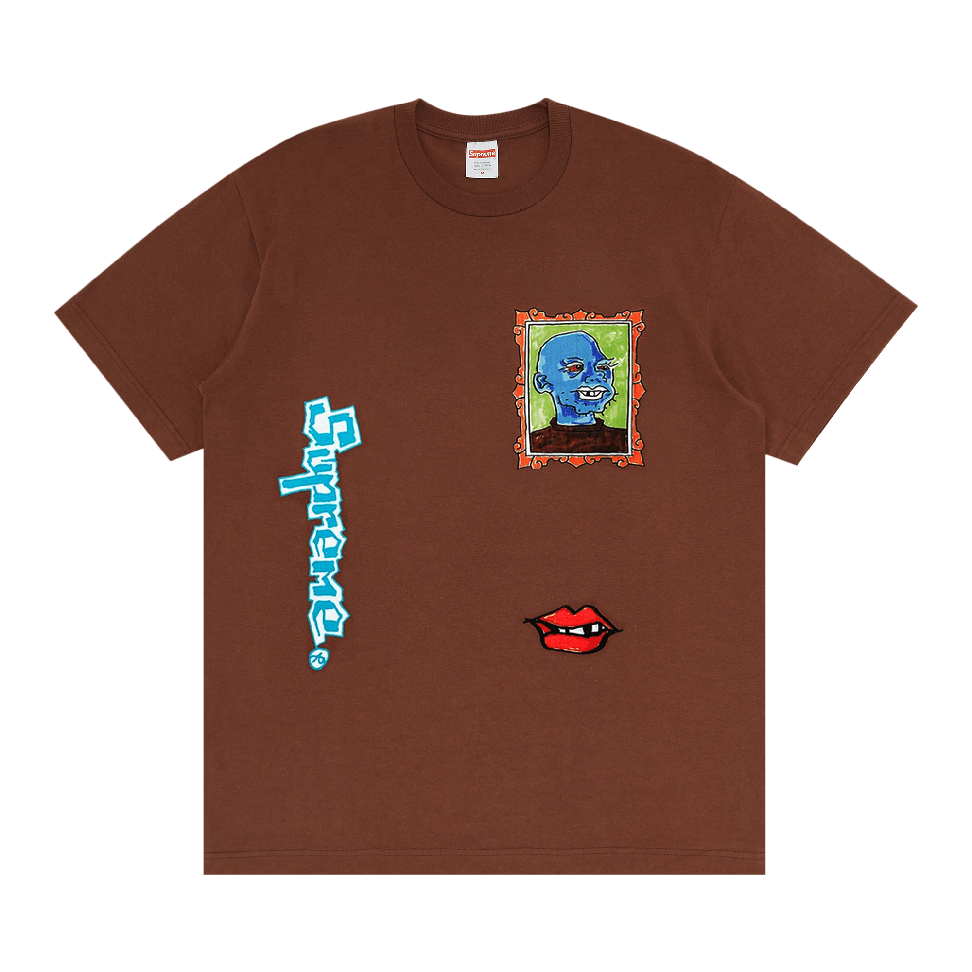 Pre-owned Supreme Gonz Portrait Tee 'brown'