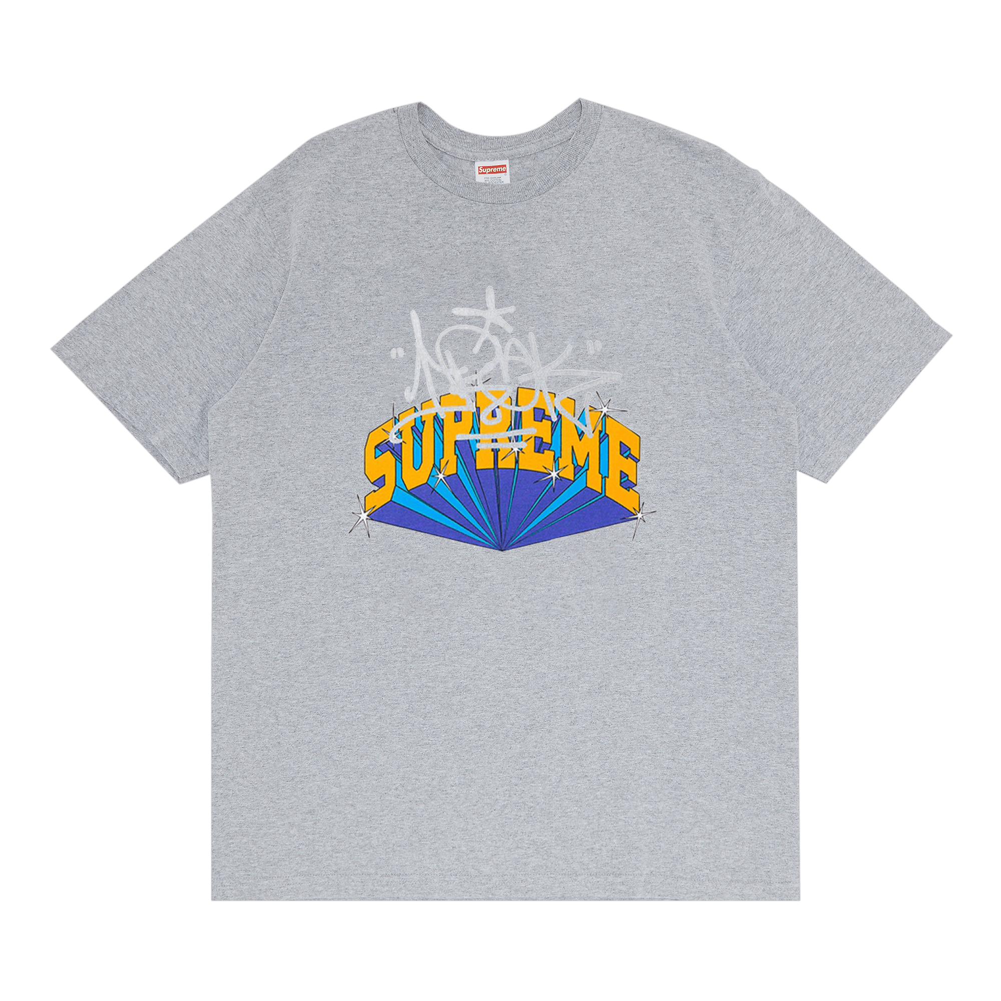 Pre-owned Supreme X Irak Arc Tee 'heather Grey'
