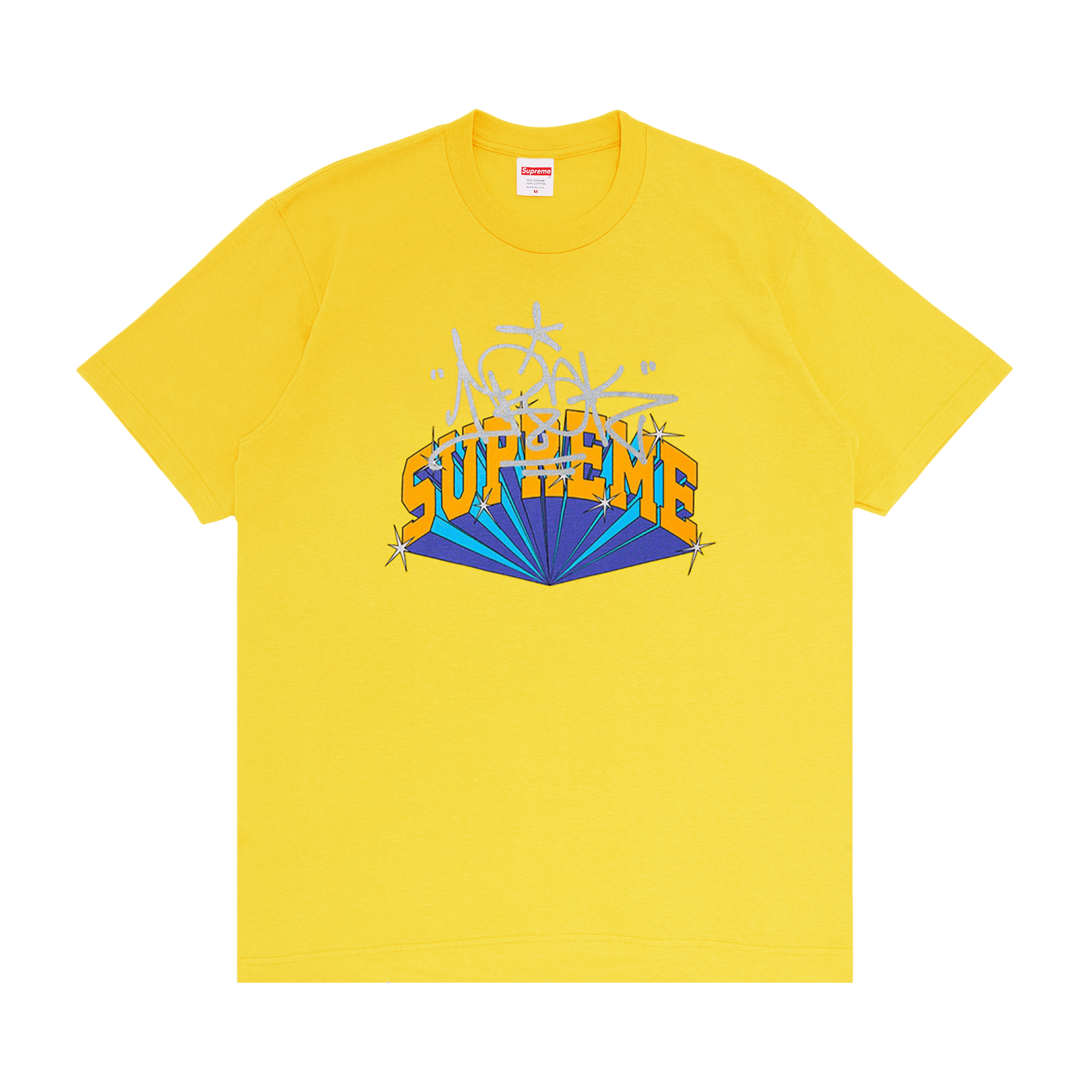 Supreme x IRAK Arc Tee 'Yellow'