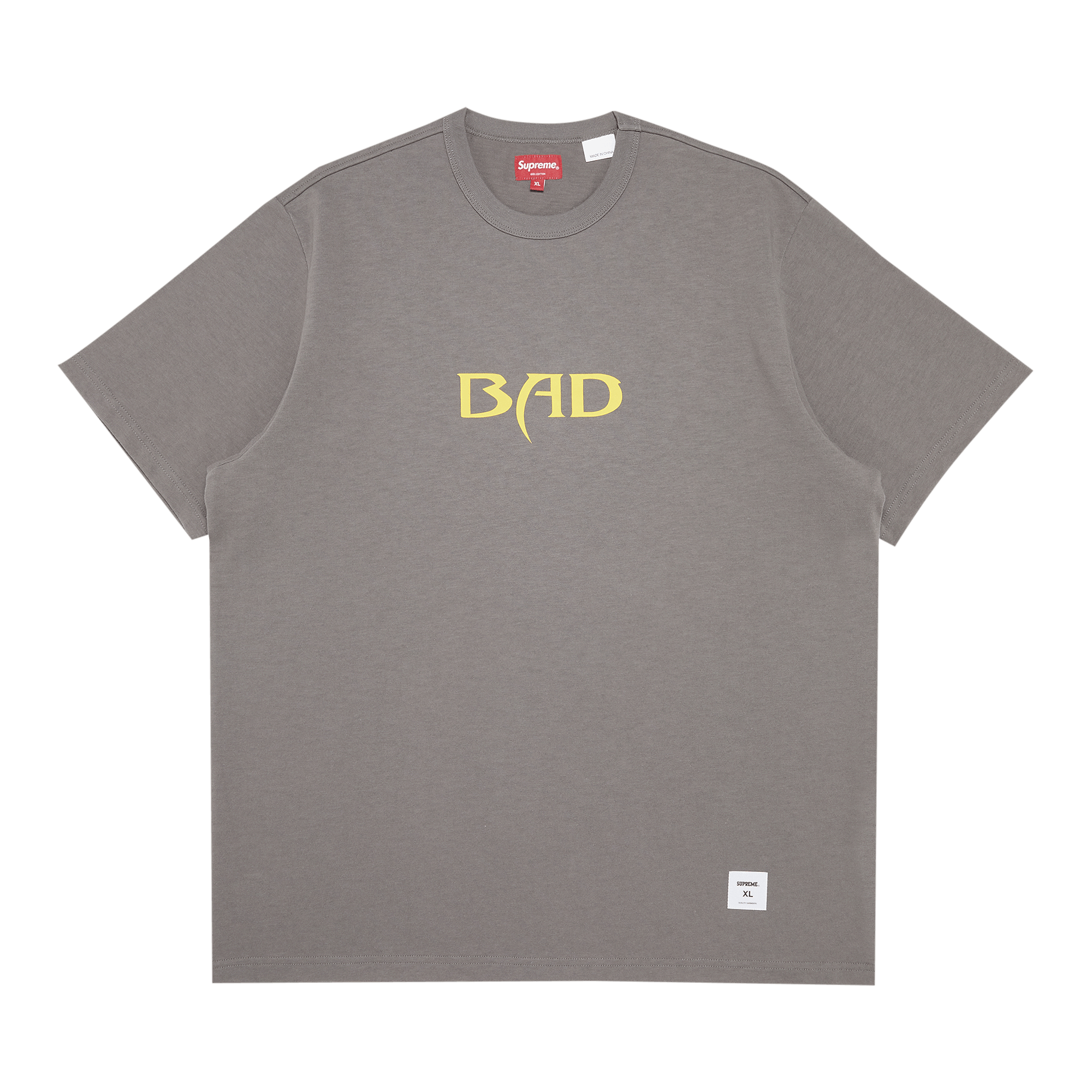 Pre-owned Supreme Bad Short-sleeve Top 'grey'