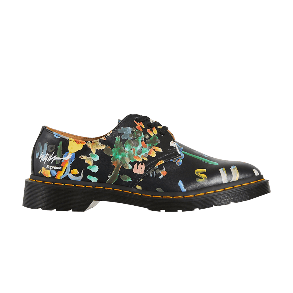 Dr. Martens Supreme x Yohji Yamamoto x 1461 'Brushstroke - Black' - 28011001