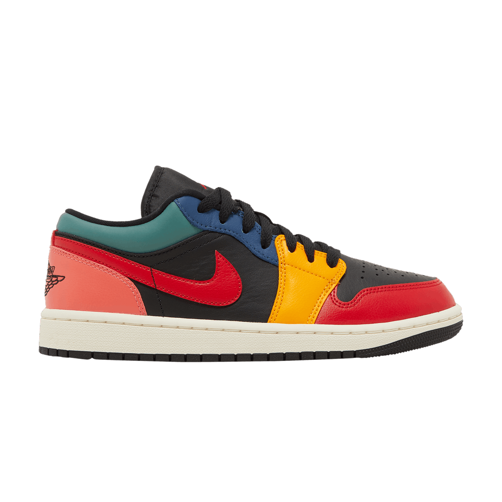 Air Jordan 1 Low SE Black Multi-Color (Women's)