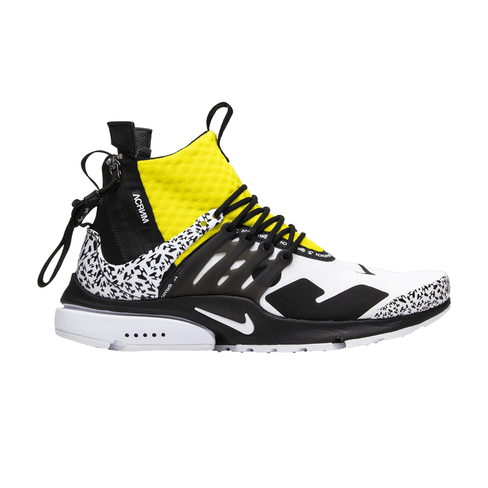 Acronym x Nike Air Presto Mid 'Dynamic Yellow'