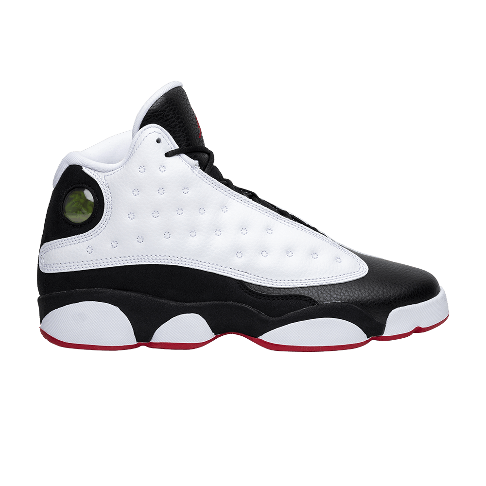 Pre-owned Air Jordan 13 Retro Gs 'he Got Game' 2018 In White