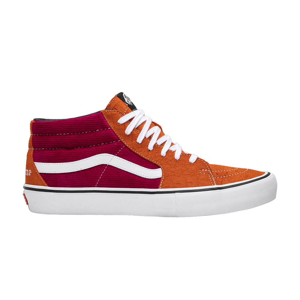 Buy Supreme x Vans Sk8 Mid Pro 'Corduroy Croc' - VN0A347UPUI | GOAT