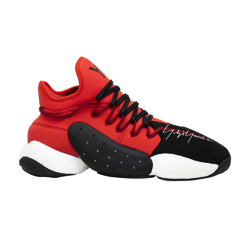 adidas Y-3 BYW Bball Core Black Lush Red