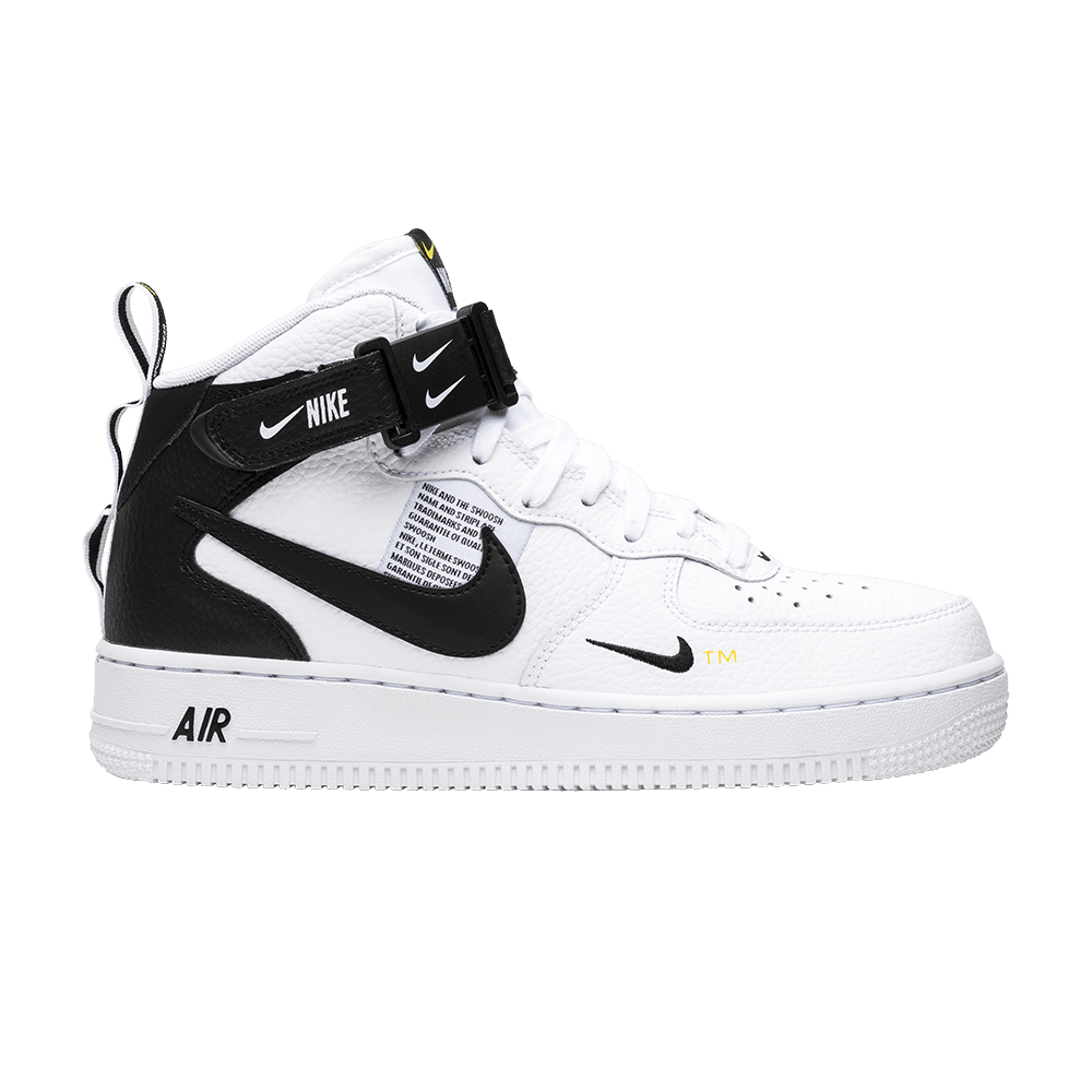 Nike Air Force 1 Mid Utility White Black