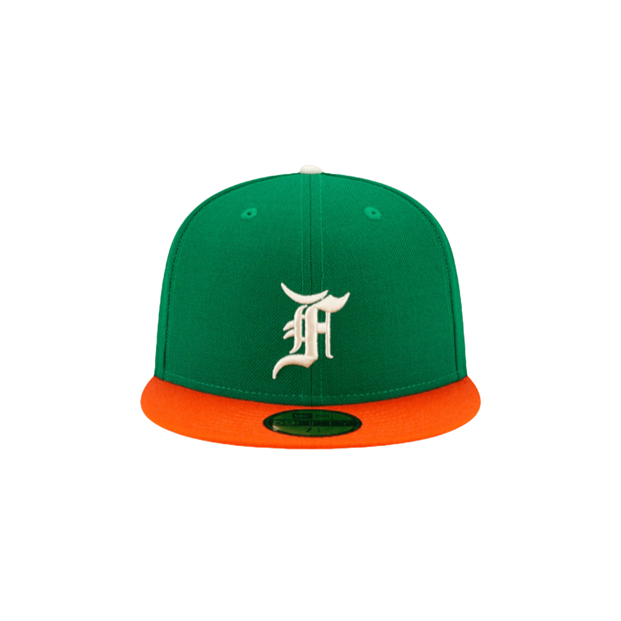 Fear of God Essentials x New Era 59Fifty Fitted Cap 'Kelly Green/Orange'