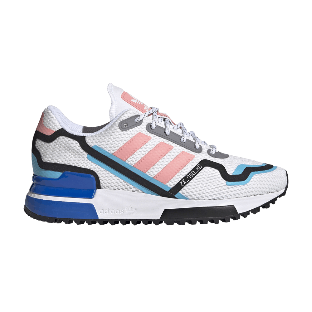 ヴィガス クリーニング済み Buy Adidas ZX 750 HD 'White Bright Cyan' - FW4020 | GOAT