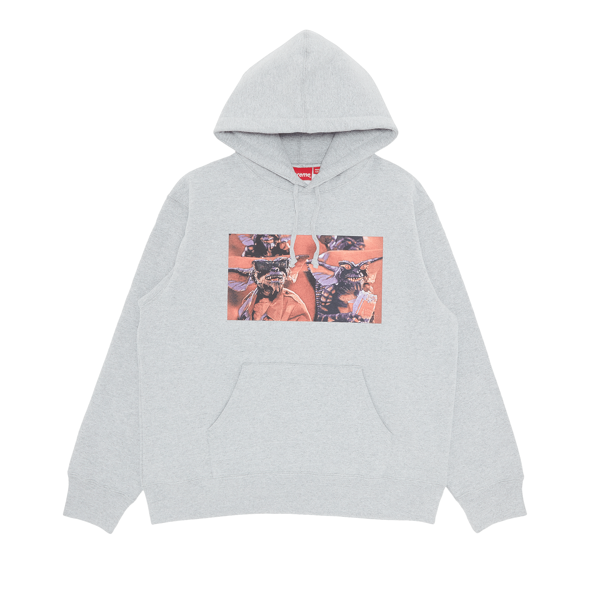 Supreme Gremlins Hooded Sweatshirt 'Heather Grey'