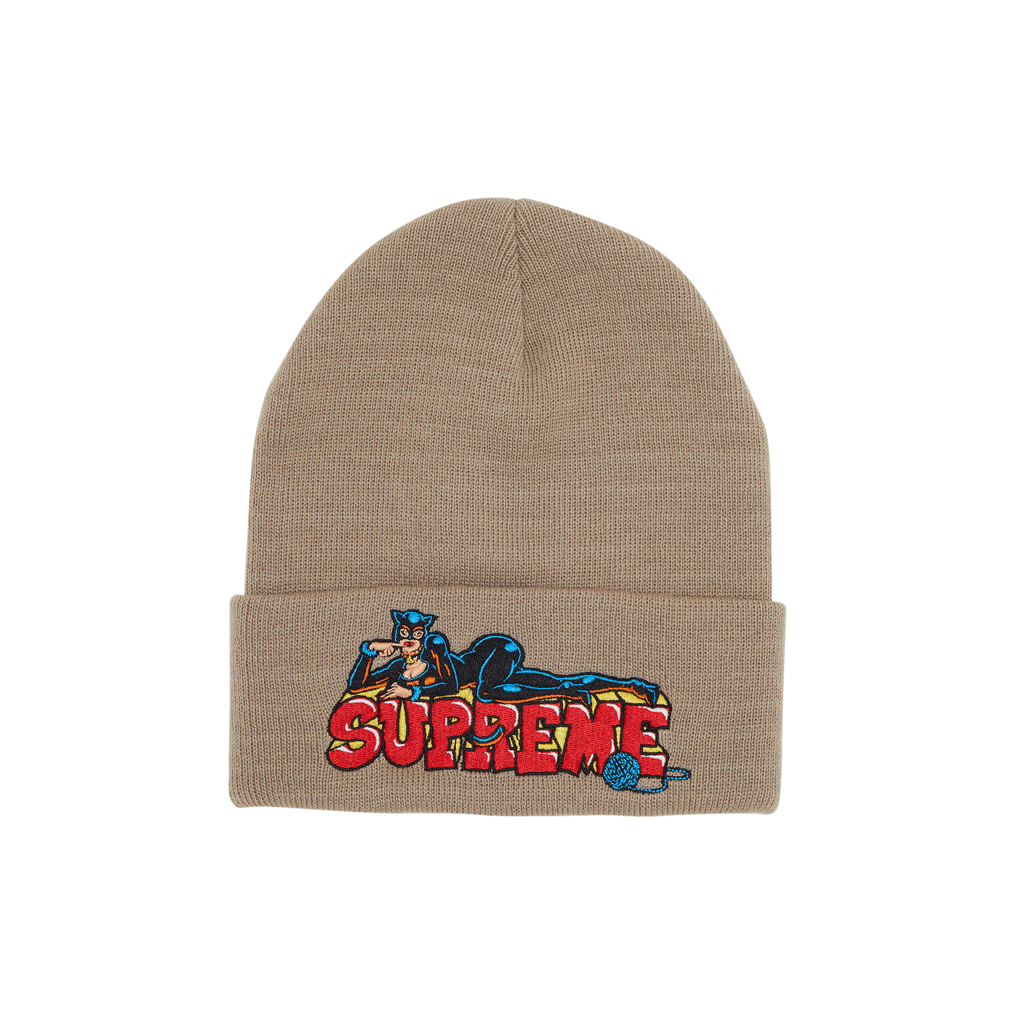 Supreme Catwoman Beanie 'Stone'