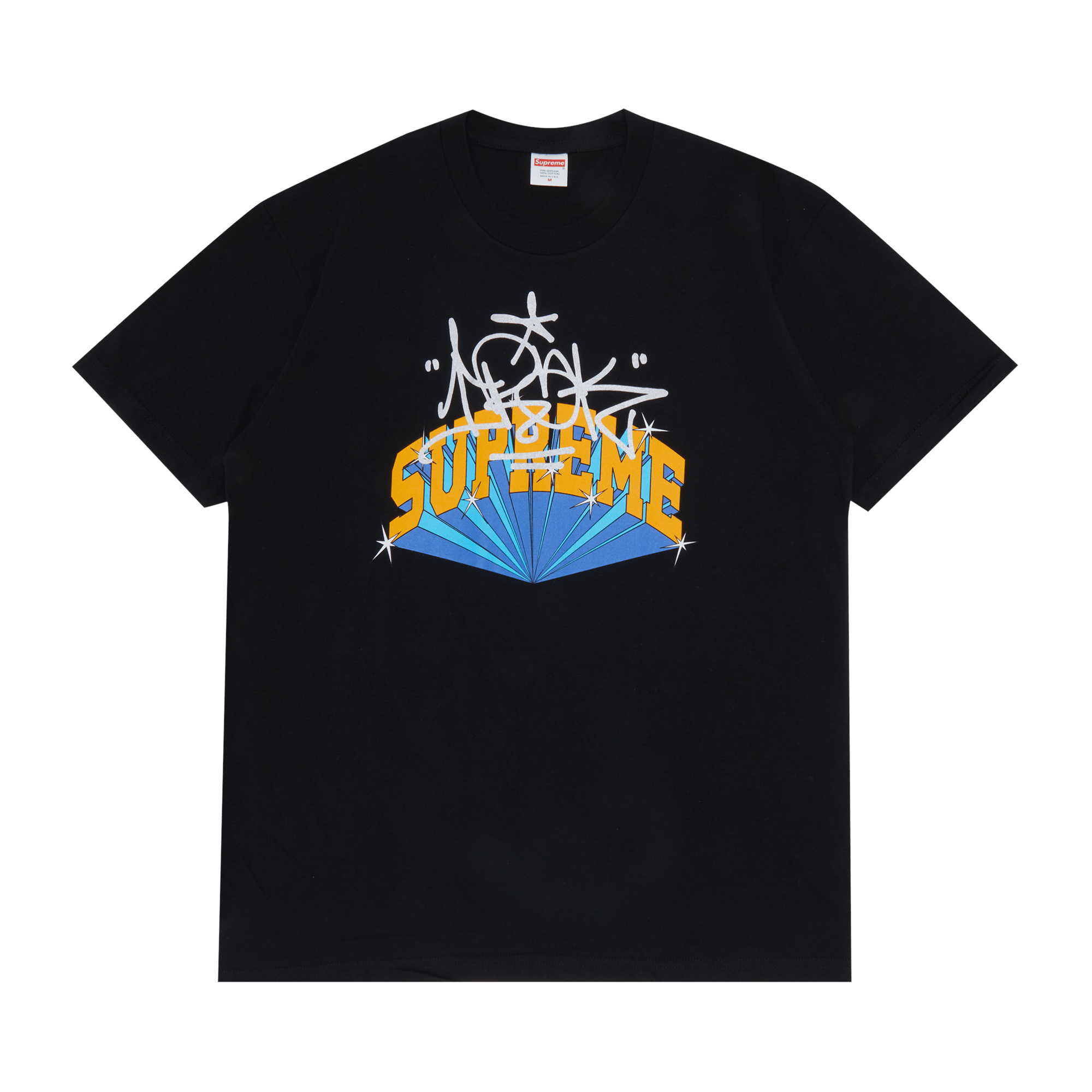 Supreme x IRAK Arc Tee 'Black'