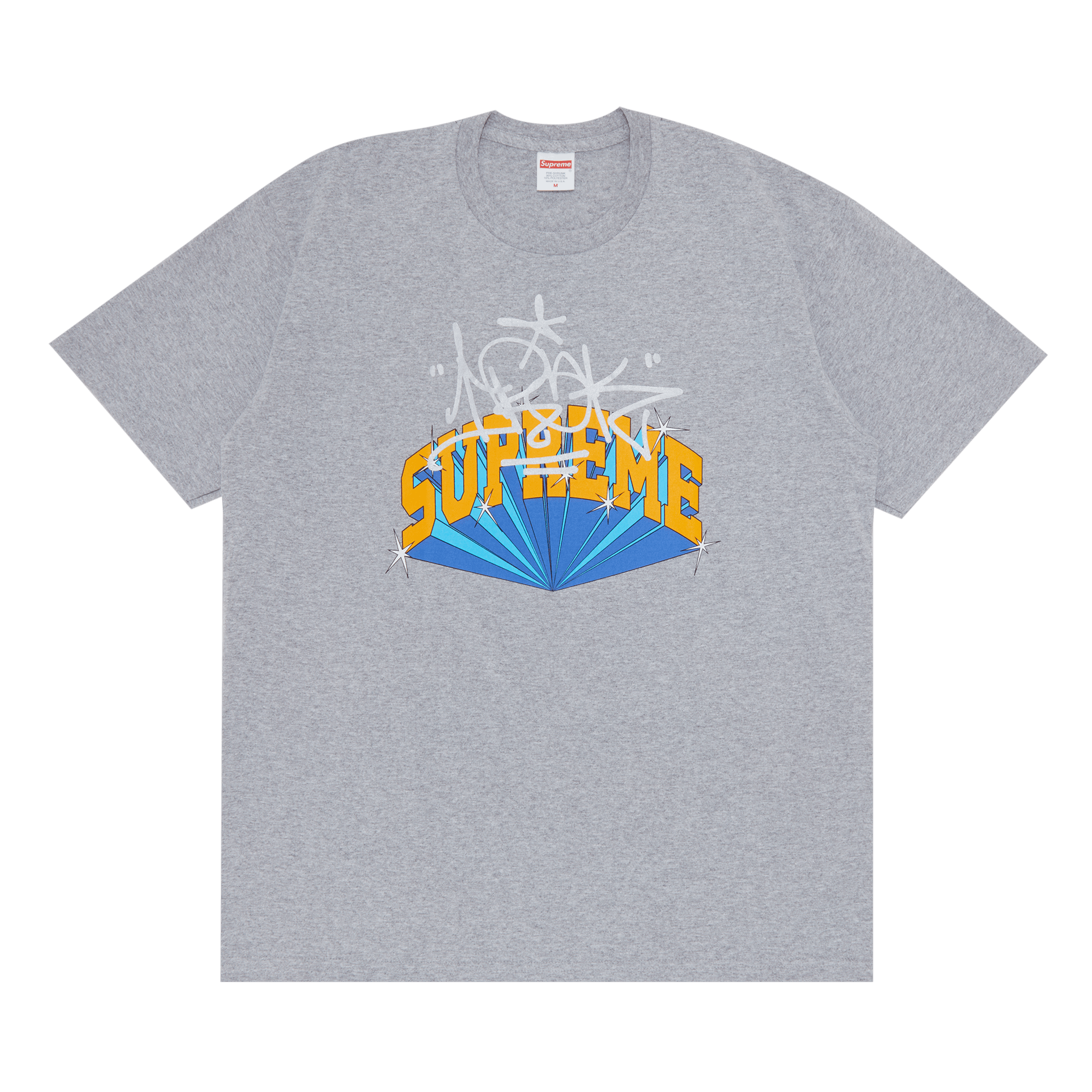 Supreme x IRAK Arc Tee 'Heather Grey'
