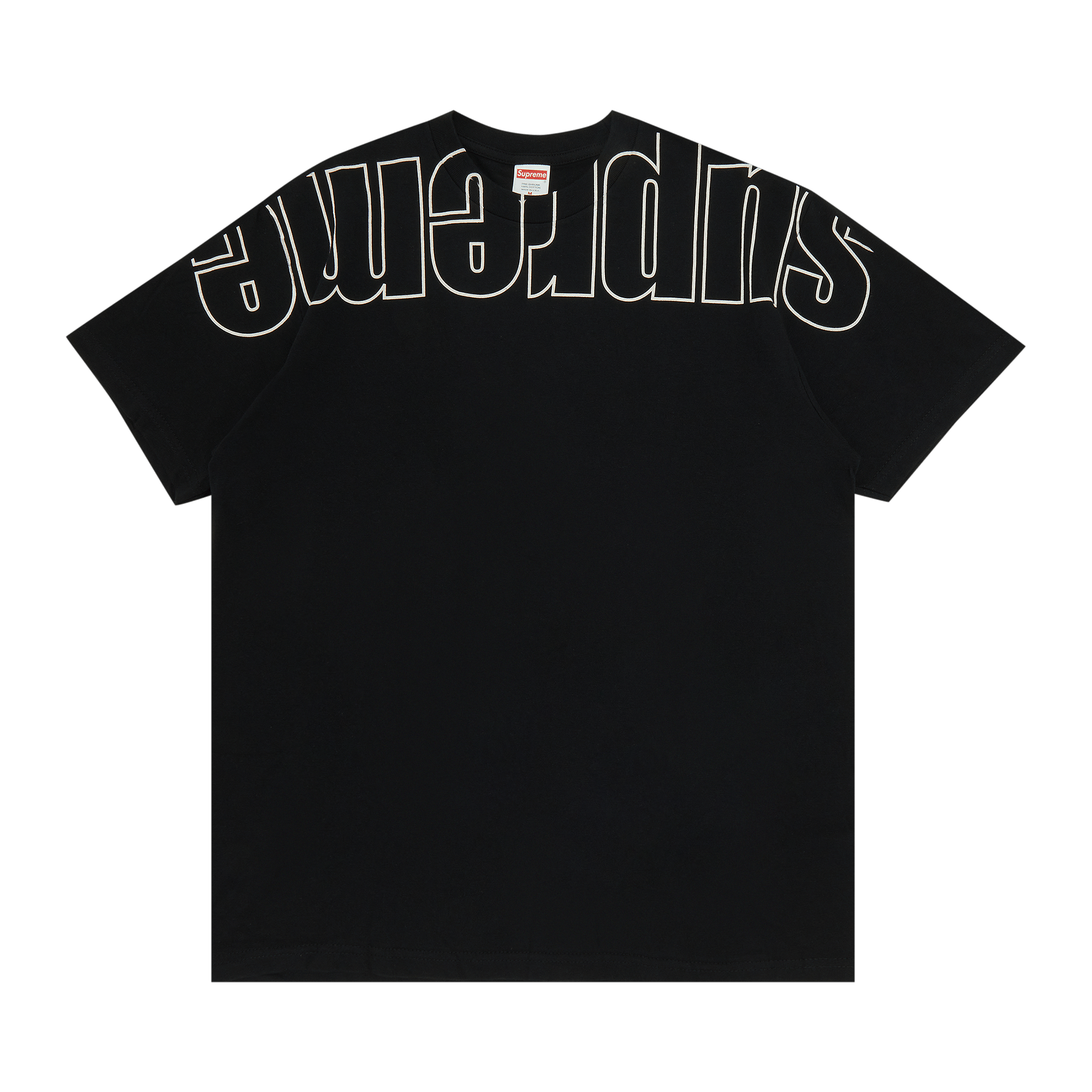 Supreme Upside Down Tee 'Black'