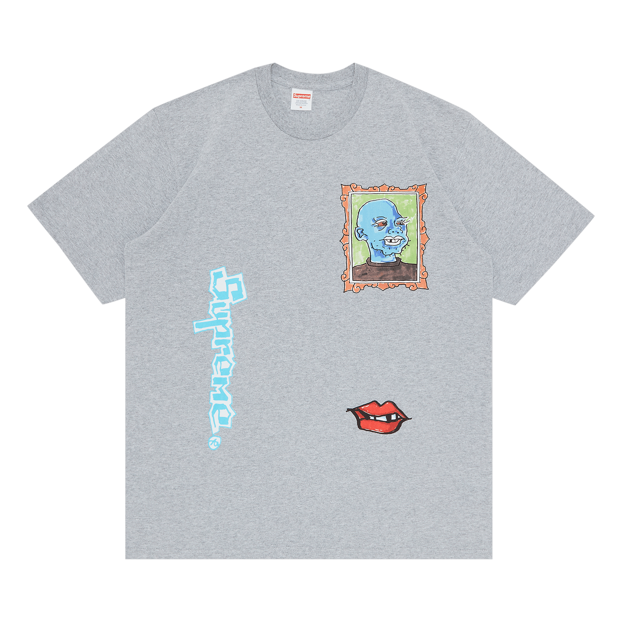 Supreme Gonz Portrait Tee 'Heather Grey'