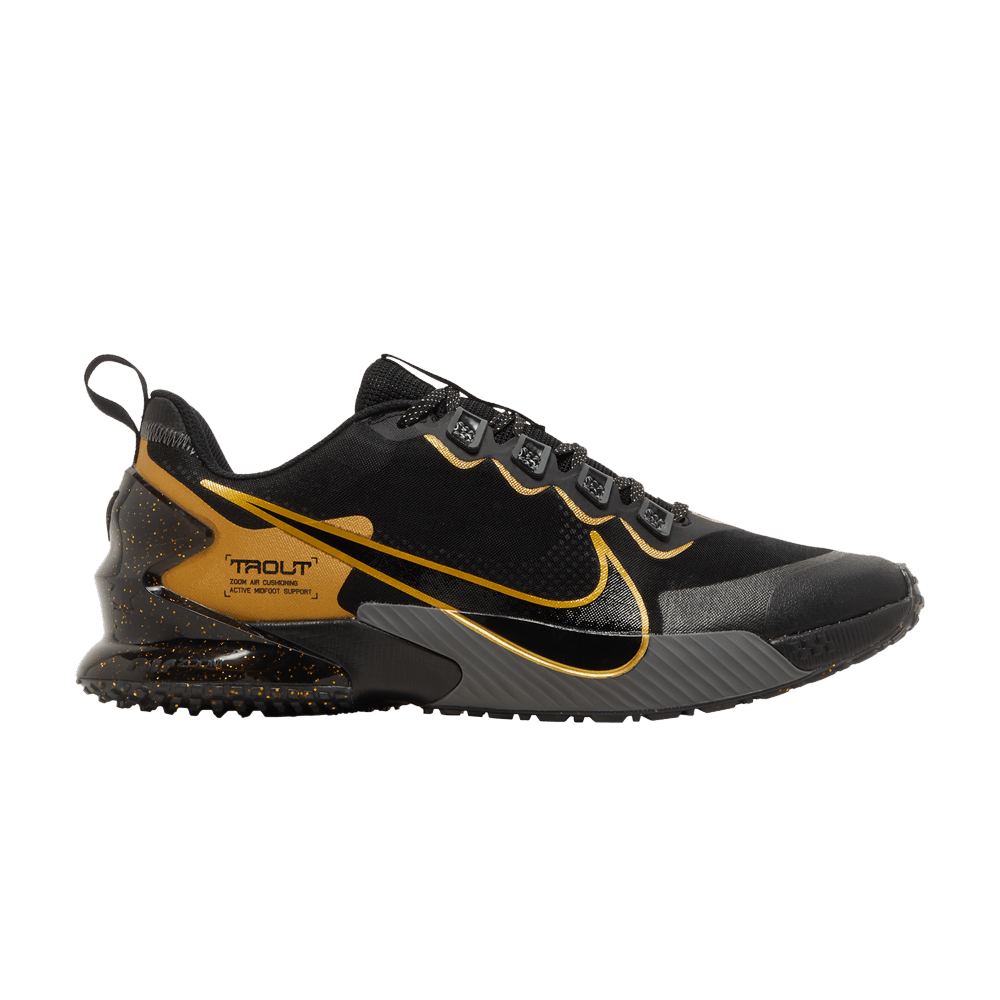 Nike Force Zoom Trout LTD TF 'Black Metallic Gold'