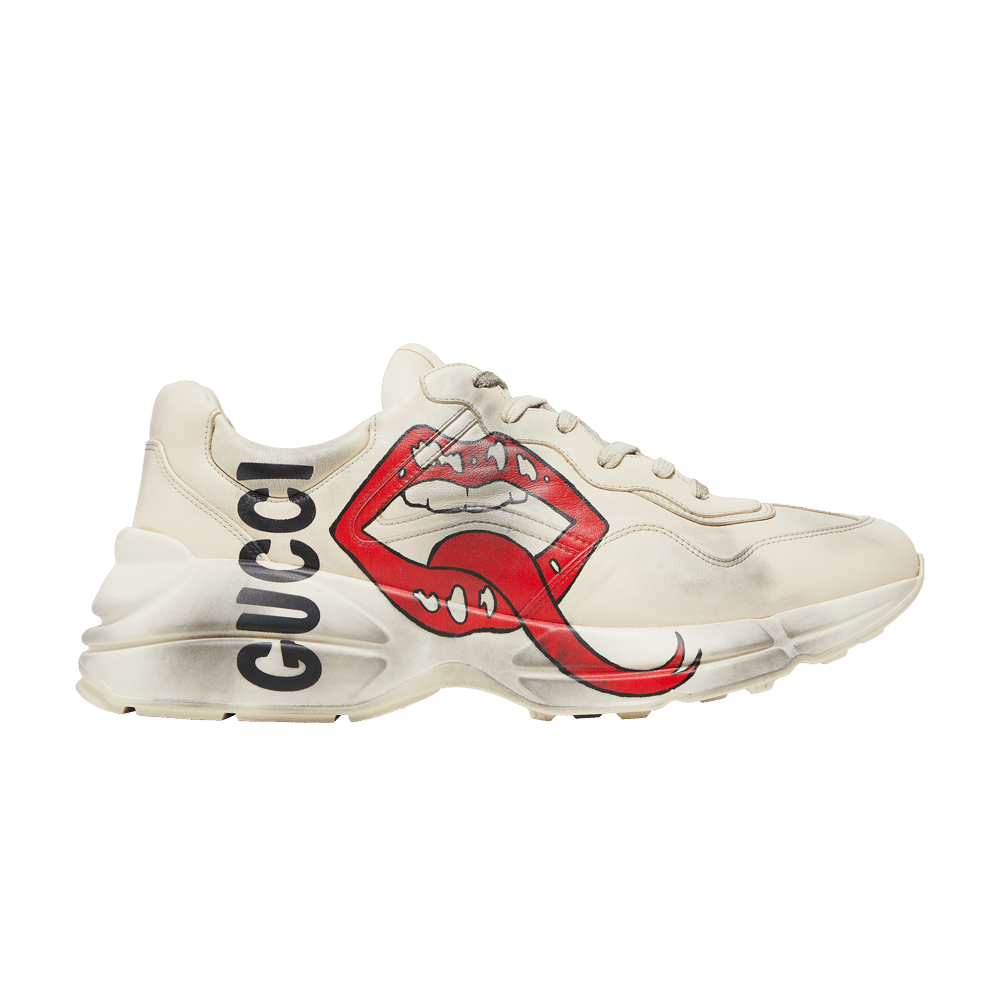 Pre-owned Gucci Rhyton 'mouth' In Cream
