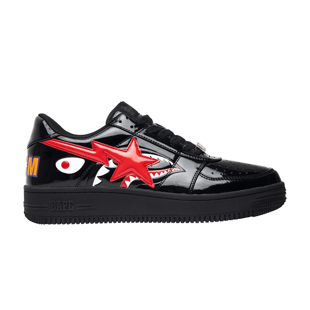 Bapesta Low 'Black Shark Face'