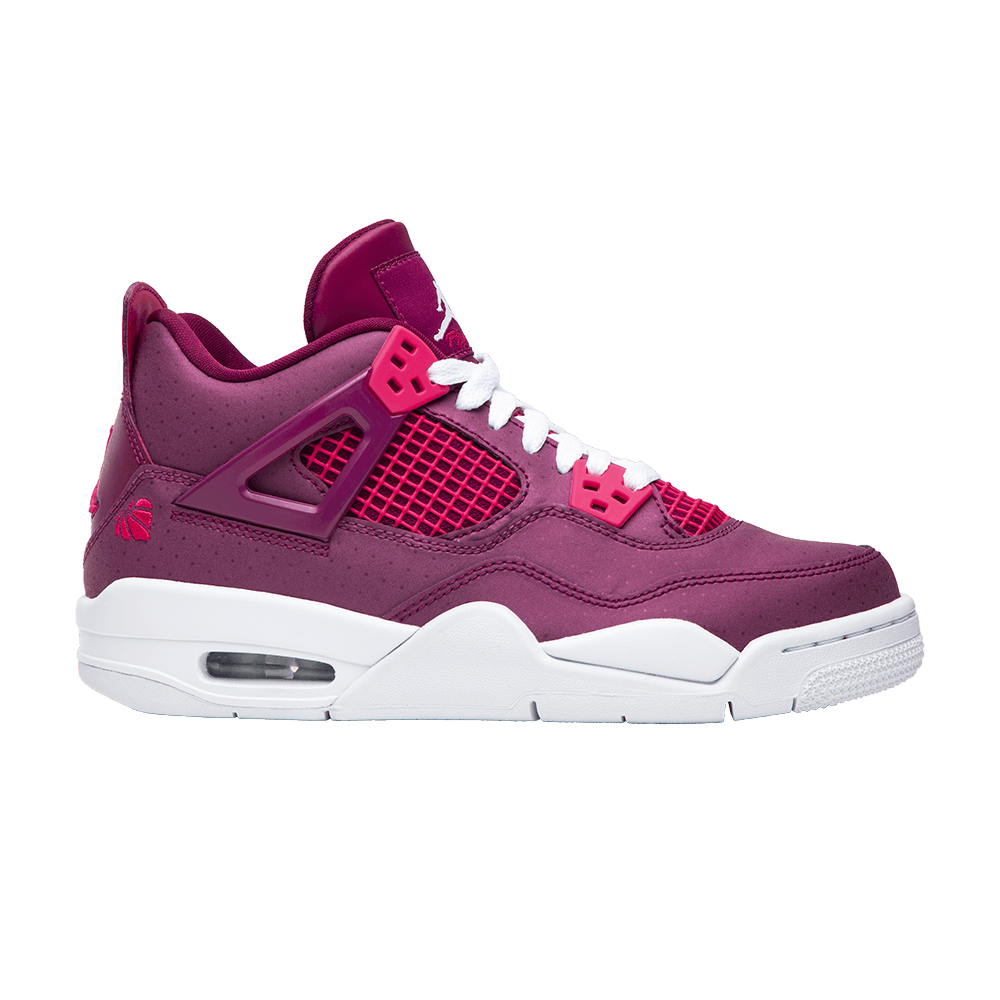 Pre-owned Air Jordan 4 Retro Gs 'for The Love Of The Game' In Purple