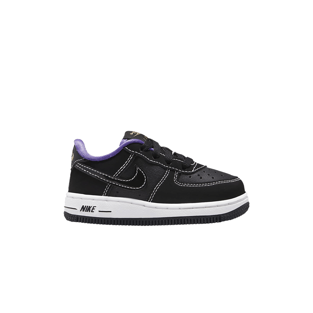 Nike Force 1 LV8 TD 'Cracked - Black White'