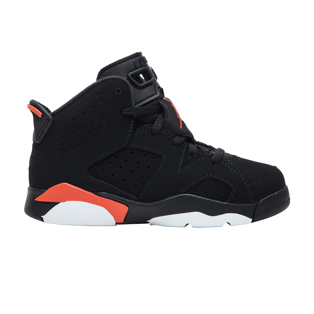 Pre-owned Air Jordan 6 Retro Ps 'infrared' 2019 In Black