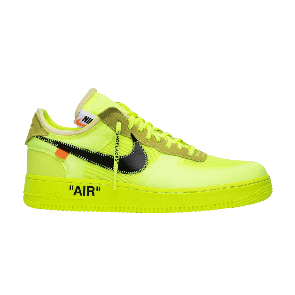 Off-White x Nike Air Force 1 Low 'Volt'