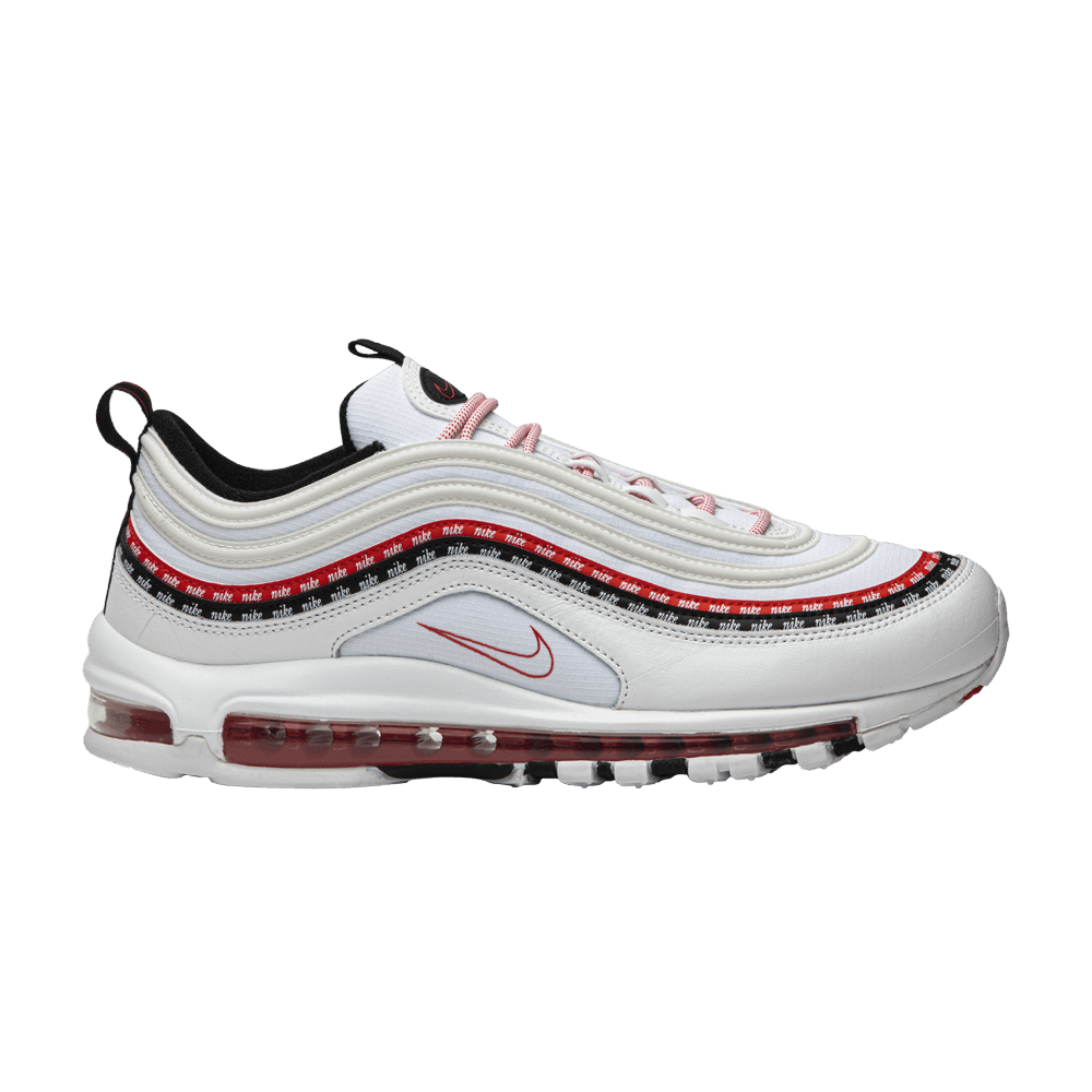 Nike Air Max 97 Sketch Logo White Black Red