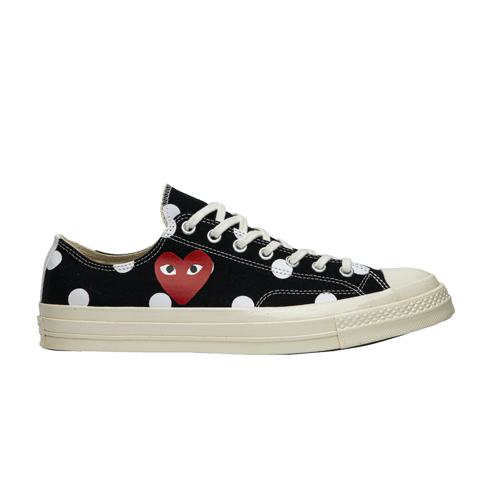 Chuck Taylor All-Star 70 Ox Comme des Garcons PLAY Polka Dot Black