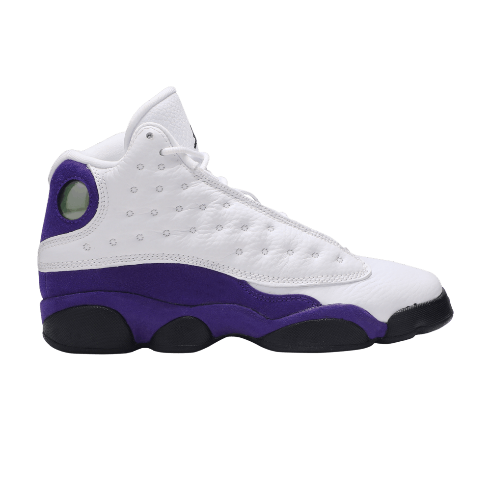 Pre-owned Air Jordan 13 Retro Gs 'lakers' In Purple