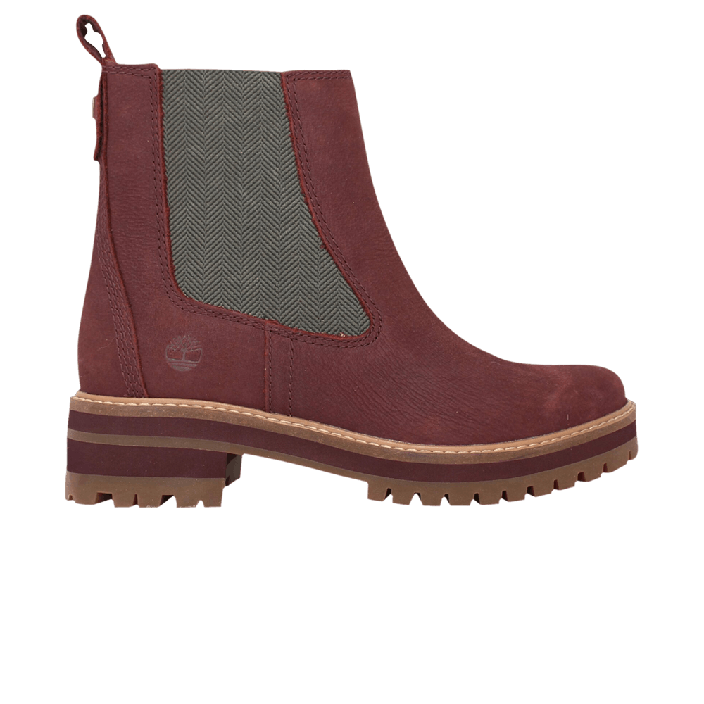 Timberland Wmns Courmayeur Valley Chelsea Boot 'Burgundy'
