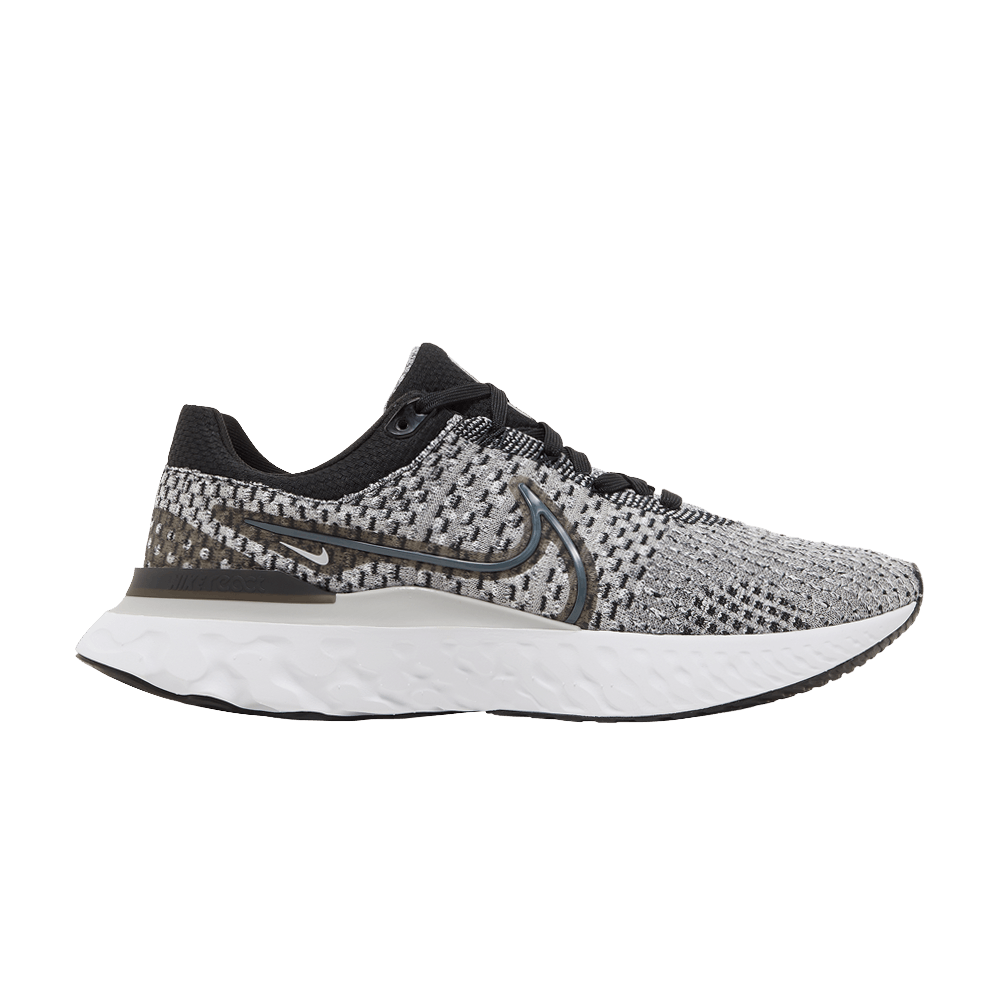 React Infinity Run Flyknit 3 'Black Grey Fog'