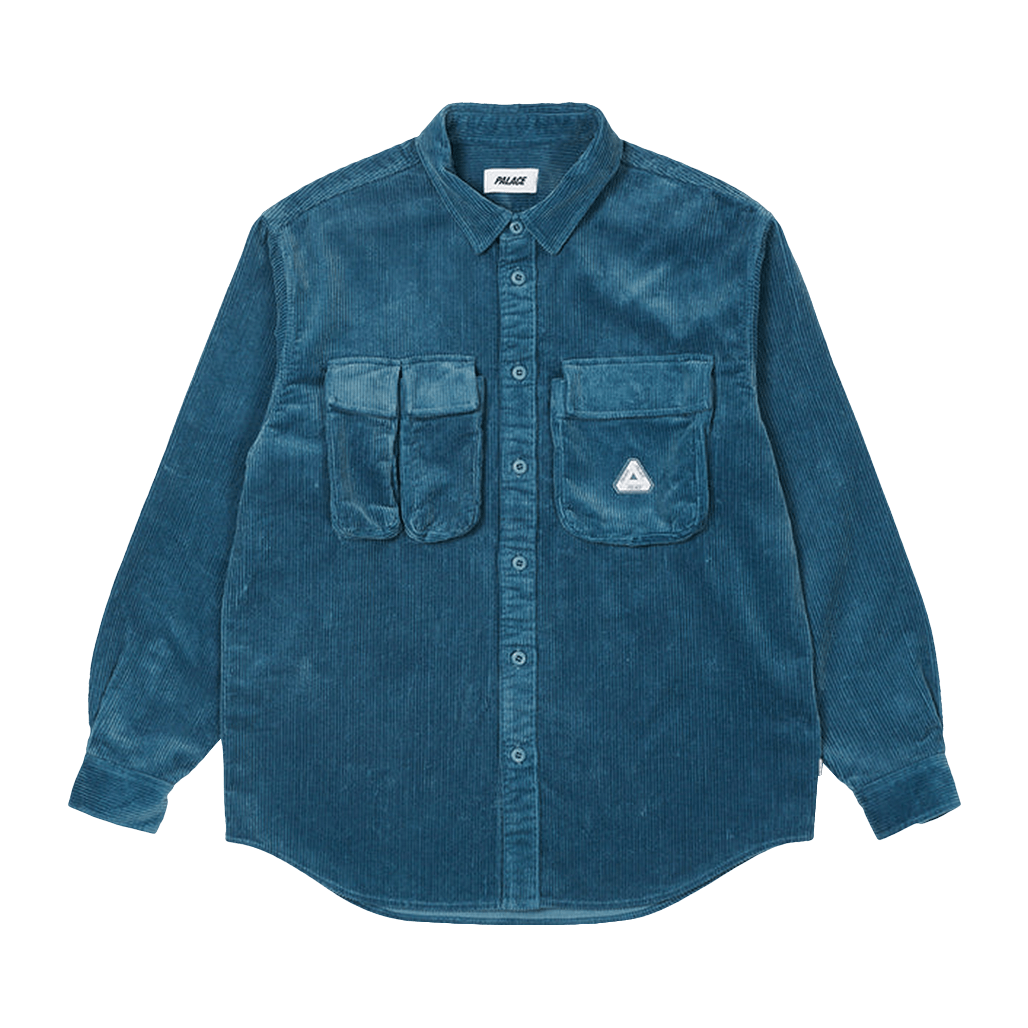 Palace Cargo Cord Shirt 'Blue'