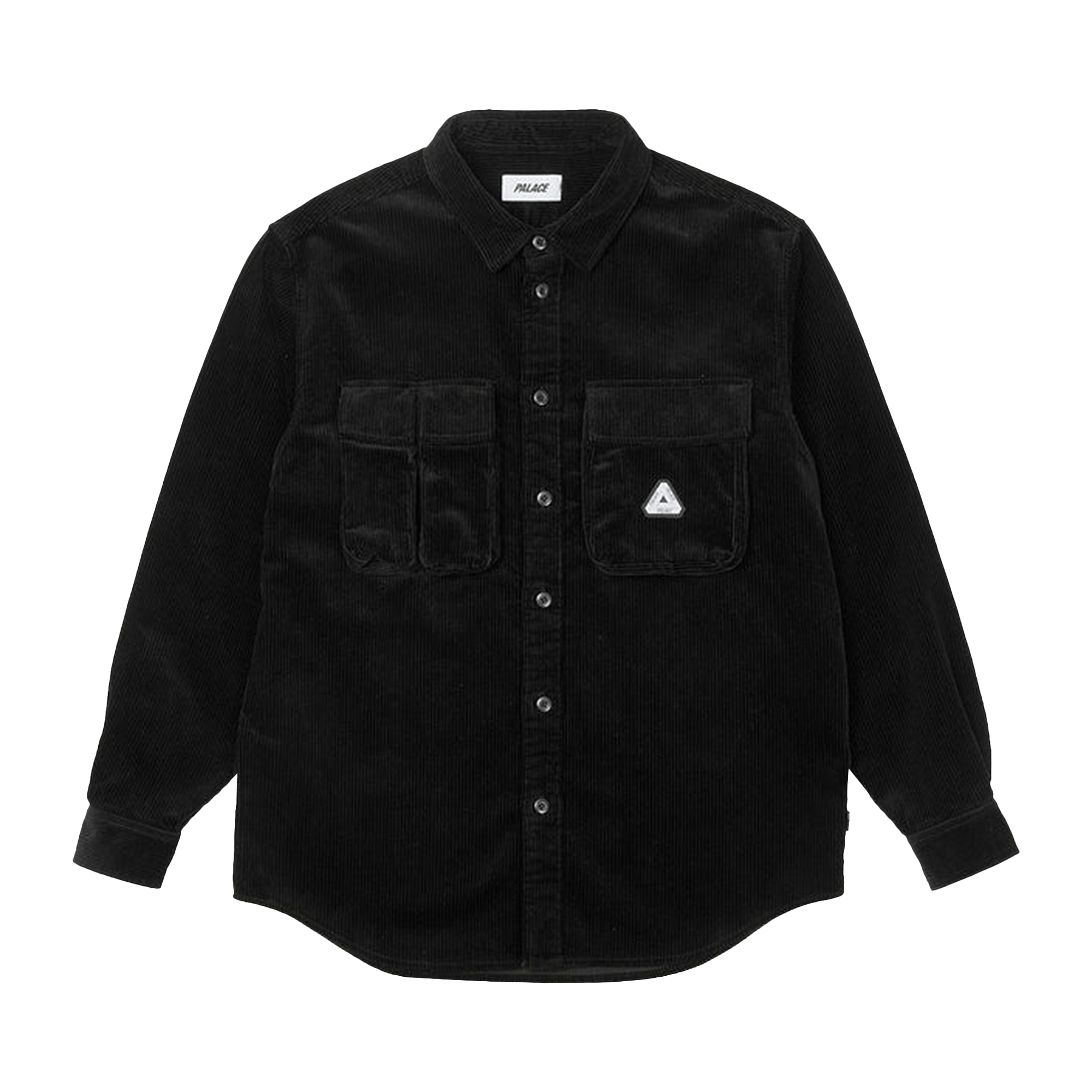 Palace Cargo Cord Shirt 'Black'