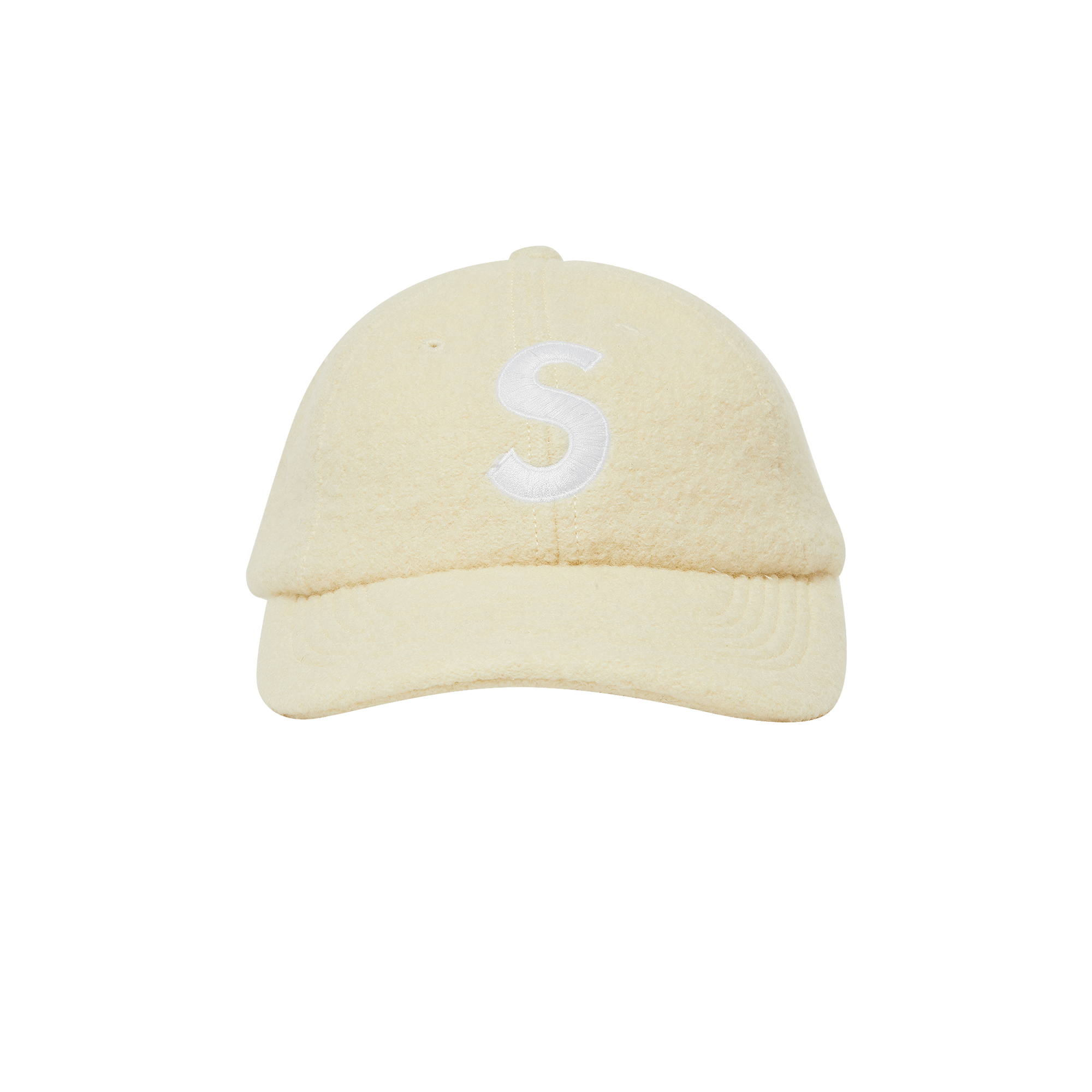 Pre-owned Supreme Boiled Wool S Logo 6-panel 'white'