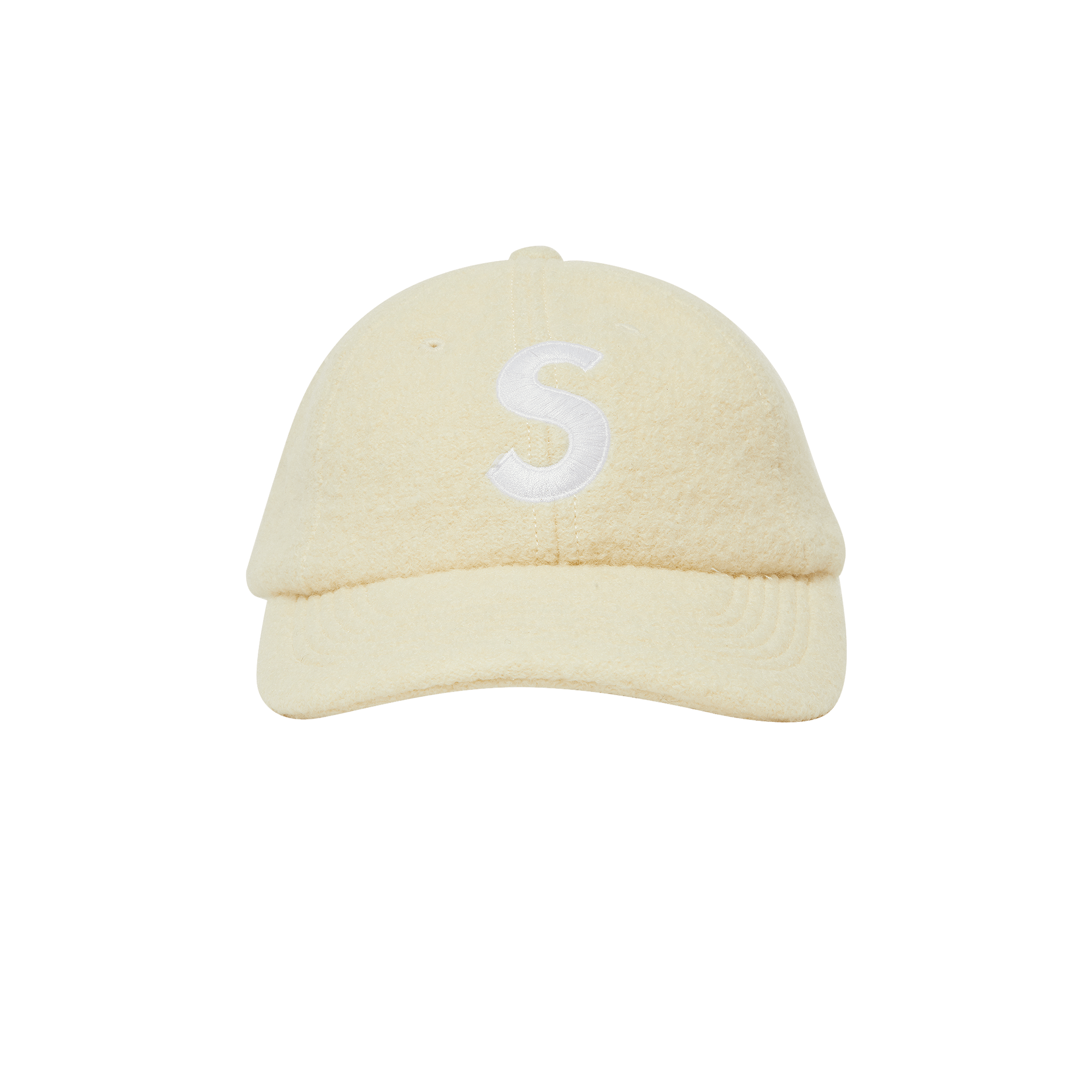 Supreme Boiled Wool S Logo 6-Panel 'White'
