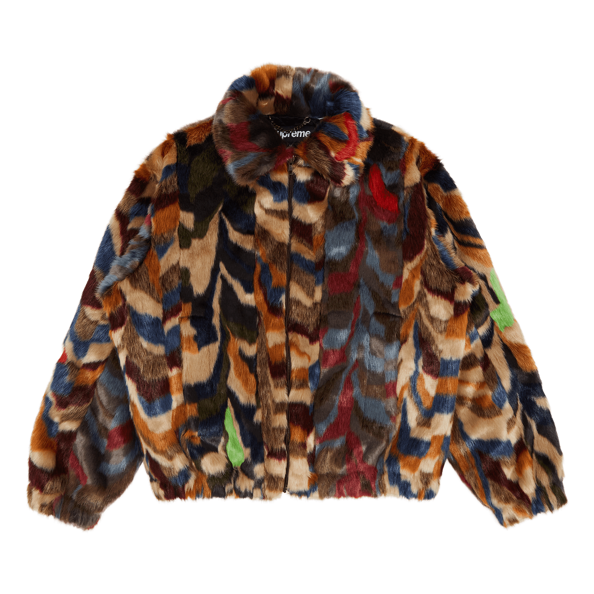 Supreme Multicolor Faux Fur Bomber Jacket 'Multicolor'