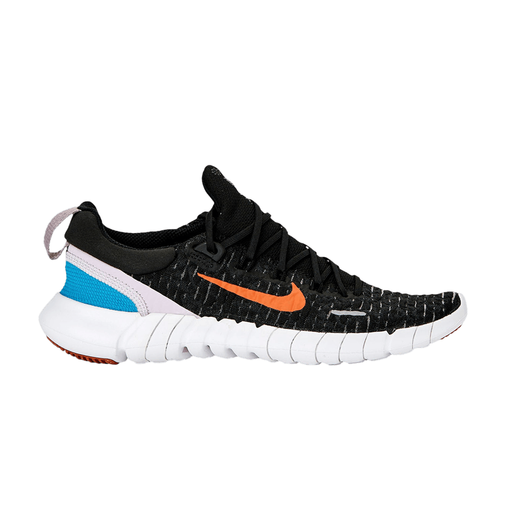 Pre-owned Nike Wmns Free Rn 5.0 'black Rush Orange'