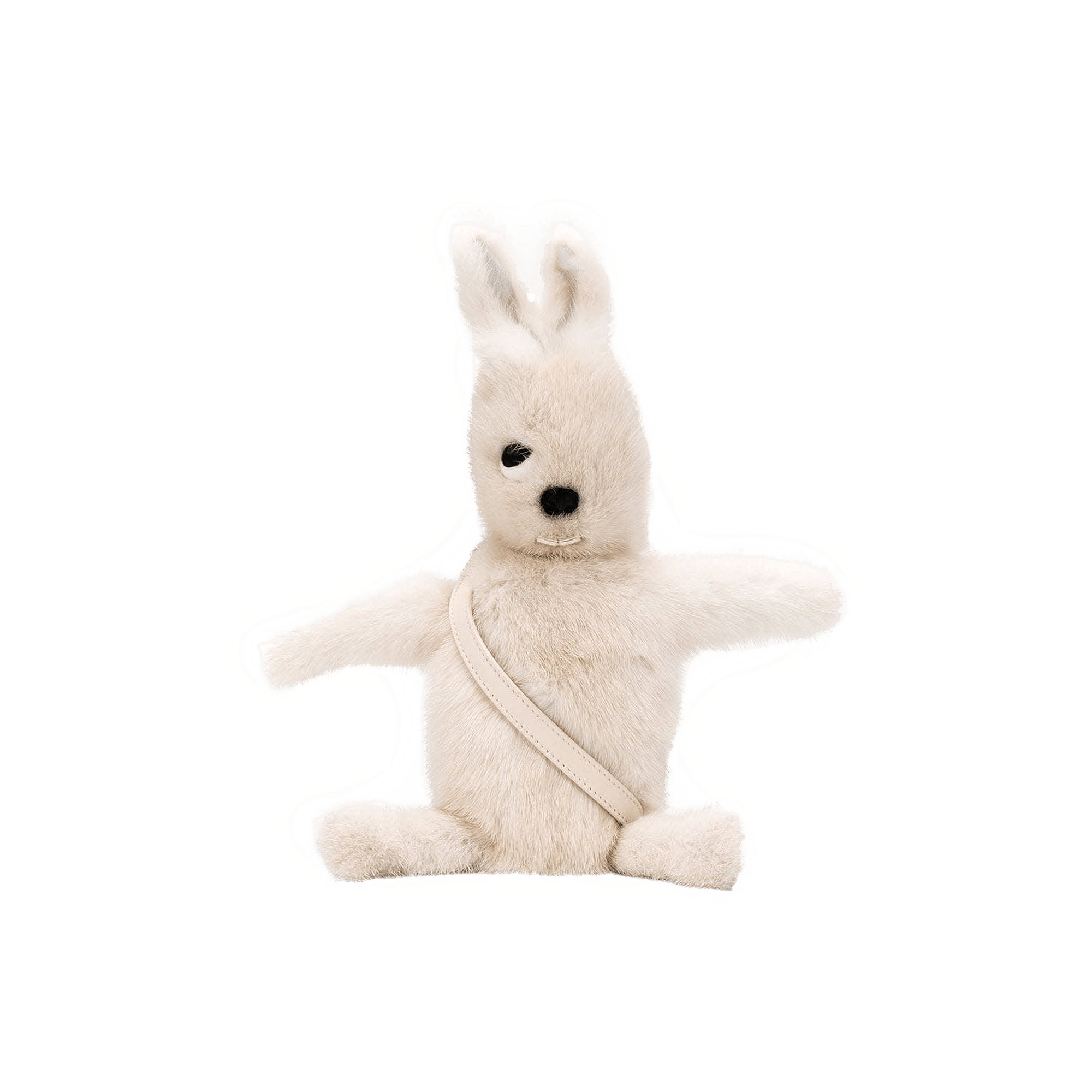 Rick Owens Hun Mink Fur Fat Bunny 'Milk'