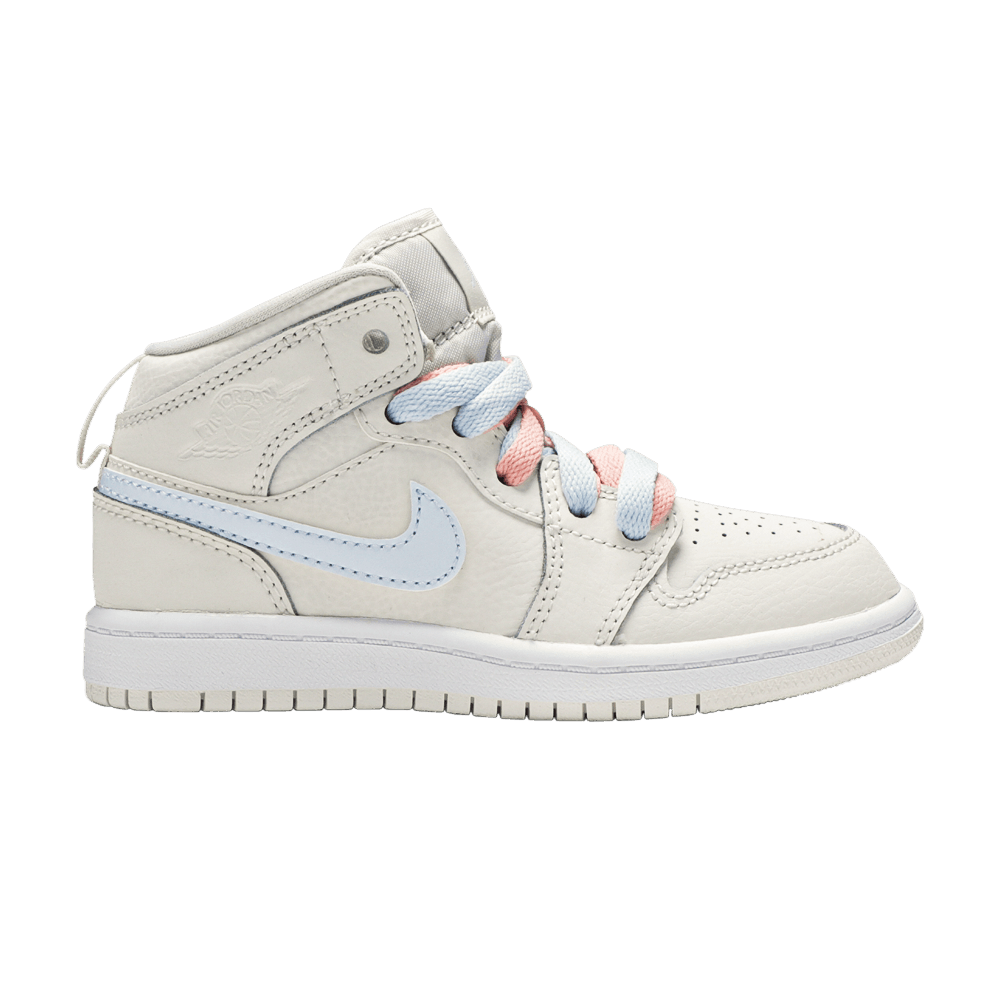 Pre-owned Air Jordan 1 Retro Mid Gp 'phantom' In Cream