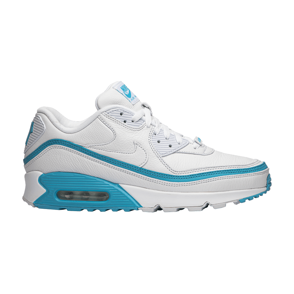 Undefeated x Nike Air Max 90 'White Blue Fury'