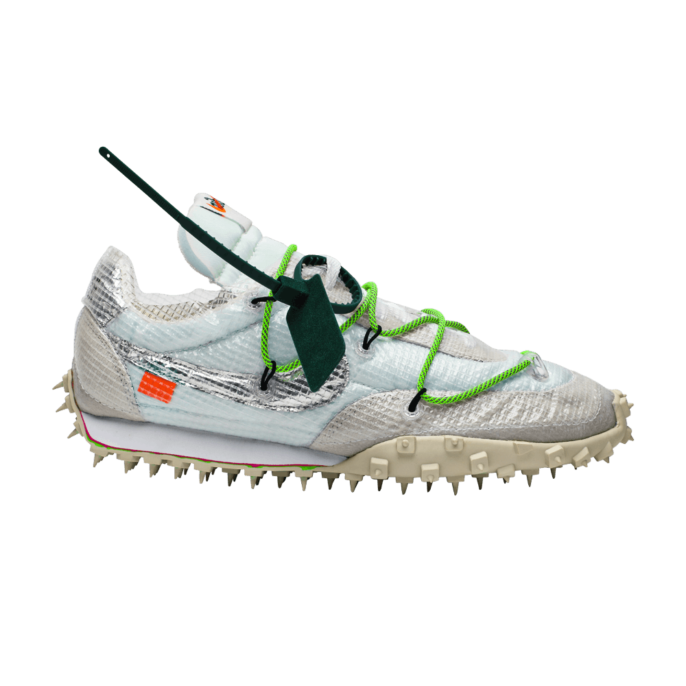 Buy Off-White x Wmns Waffle Racer 'Electric Green' - CD8180