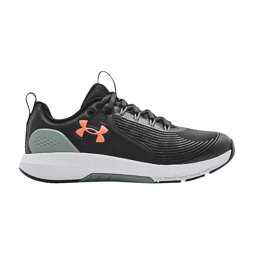 Pre-owned Under Armour Charged Commit 3 'jet Grey Opal Green'